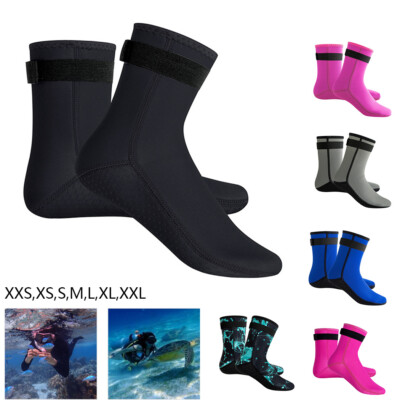 3mm Neoprensocken Tauch Socken Tauchsocken Wassersport Tauchen Socken 1 Paar