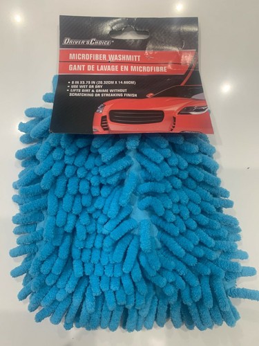 Driver's Choice Microfiber Chenille Wash mitts, 8x5. 75 in YOU CHOOSE COLOR - Picture 5 of 5