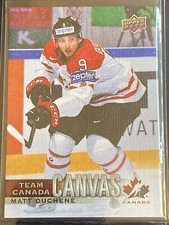 2017-18 Upper Deck Team Canada Hockey Matt Duchene Team Canada Canvas