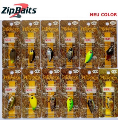 ZipBaits Hickory SSR 3.4cm, Japan-Wobbler, Köder, Angeln, Raubfisch, Döbel