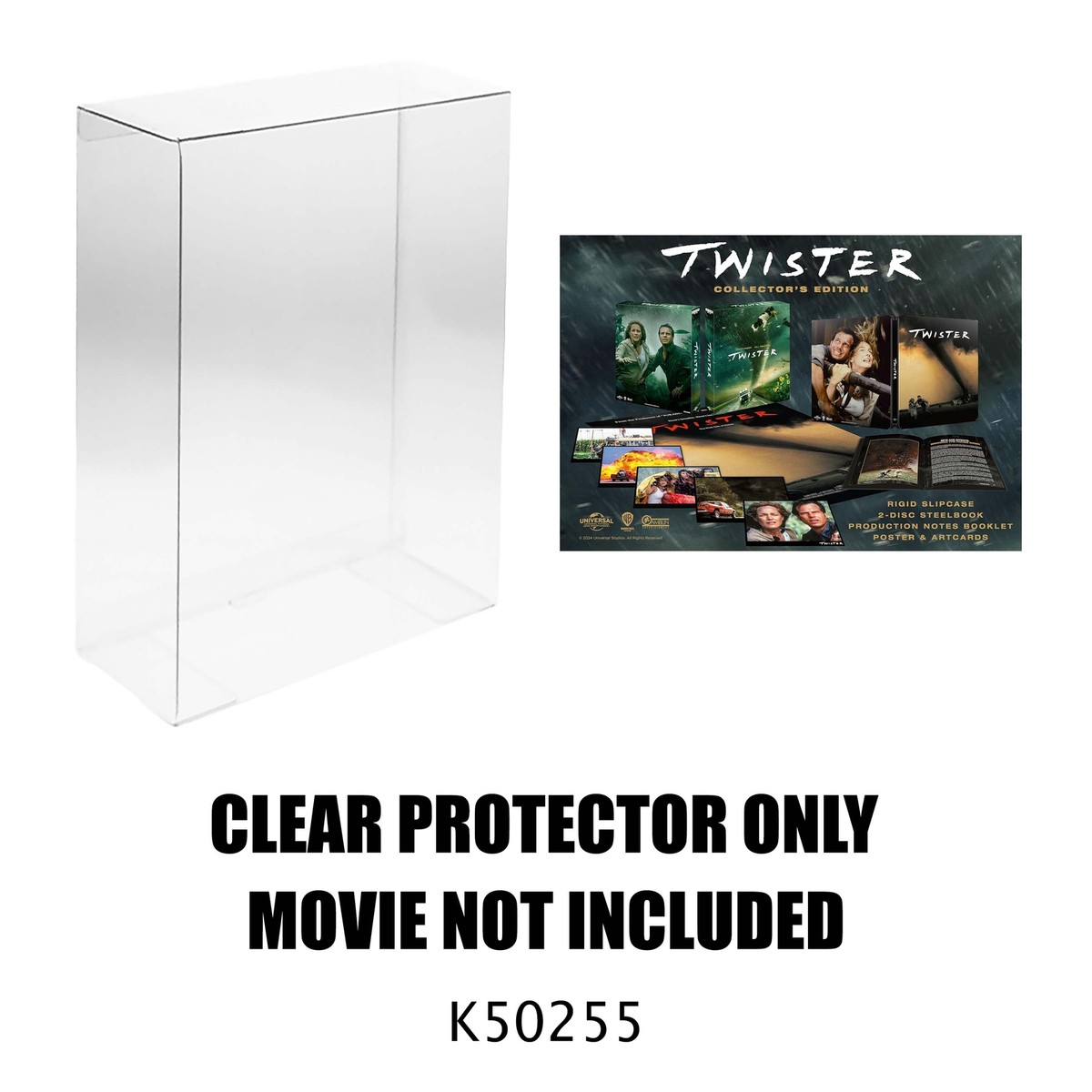 【コレクターズ】Stephen Eastin & Company TWISTER Twister Collector's Edition Steelbook (4K UHD+Blu-ray+Extras