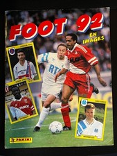 COUVERTURE ALBUM PANINI FRANCE FOOT 1992 BON ETAT POUR RESTAURATION