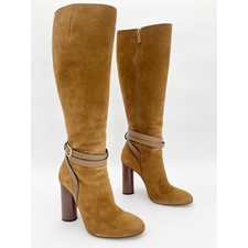 Gucci Abigail Spring 2015 Runway Camel Suede ...