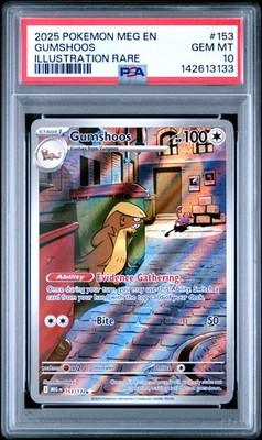 2020 Pokémon M1 GUMSHOOS PSA10 ポケカ PSA 10 Gumshoos IR #153 2025 Pokemon Meg En Mega Evolution