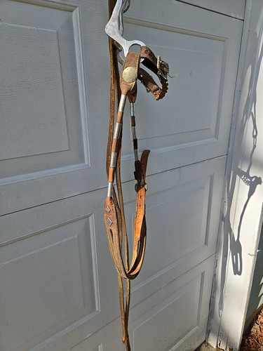 Vintage Horse Bit Curb & Reins Stainless Japan READ - Picture 11 of 24