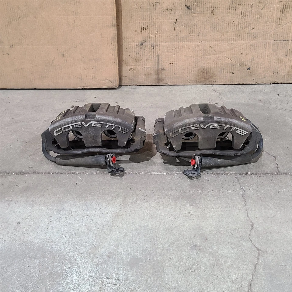 05-13 Corvette C6 Pbr Brake Calipers Front & Rear Set Base Model Aa7398 - Image 2 of 4