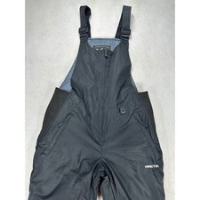 Arctix Women Medium Regular Black Insulated Ski Bibs Snow Pants Waterproof M