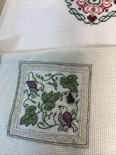 4 Counted Cross Stitch Pictures Pieces, Small, Ready For Framing - Picture 4 of 7