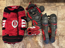 Tyler Stevenson Signed Catchers Gear with Cleats