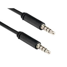 3 Ft. 3.5 Mm TRRS Male to Male Audio and Microphone Cable
