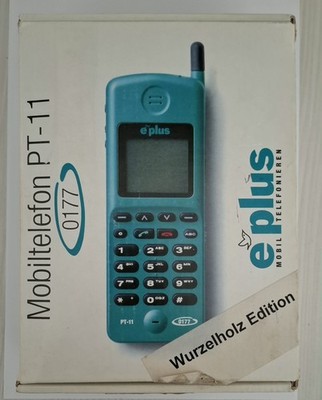Vintage Nokia e-plus NHK-1EA  Wood Edition    Rare German GSM Phone