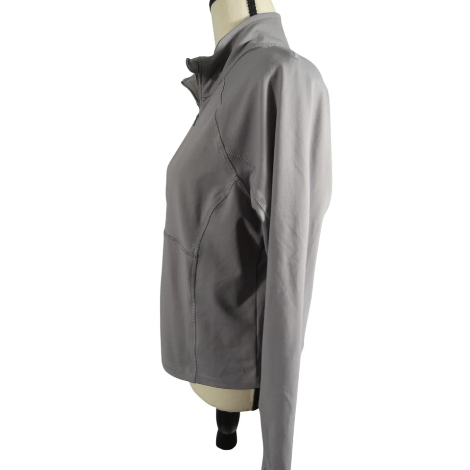Layer8 Women's Large Athletic 1/2 Zip Pull Over Shirt Lightweight Running - Image 3 of 4