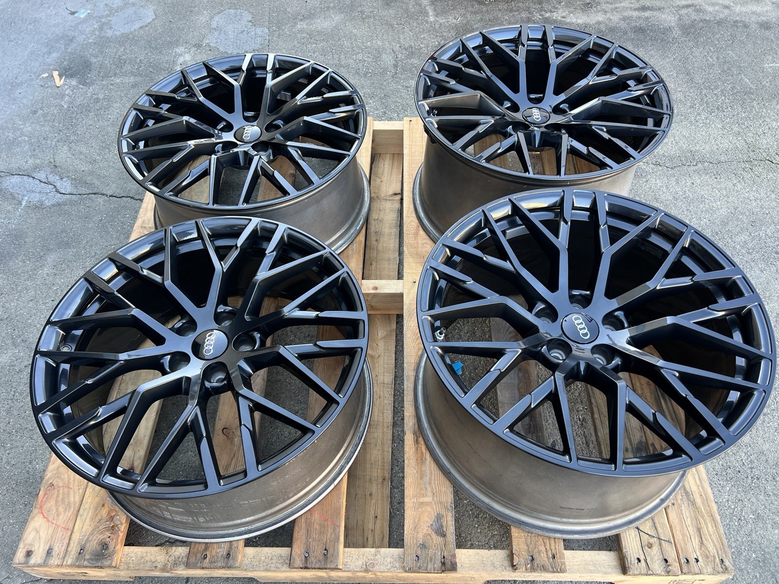 20” OEM AUDI R8 V10 PLUS FACTORY ORIGINAL STOCK WHEELS RIMS FORGED 2015-2024 🔥