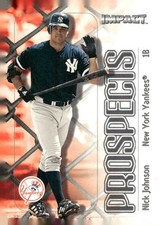 2000 Fleer Impact #169 Nick Johnson