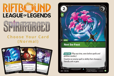 Riftbound TCG Spiritforged: Choose Your Card (Normals)