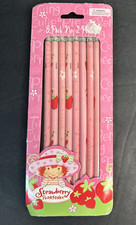 New Strawberry Shortcake 8 Pencil Pack Vintage 2003 Starpoint Sealed
