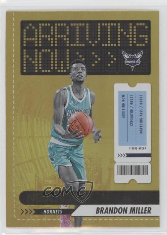 2023-24 Panini NBA Hoops Arriving Now Holo Brandon Miller #13 1u6
