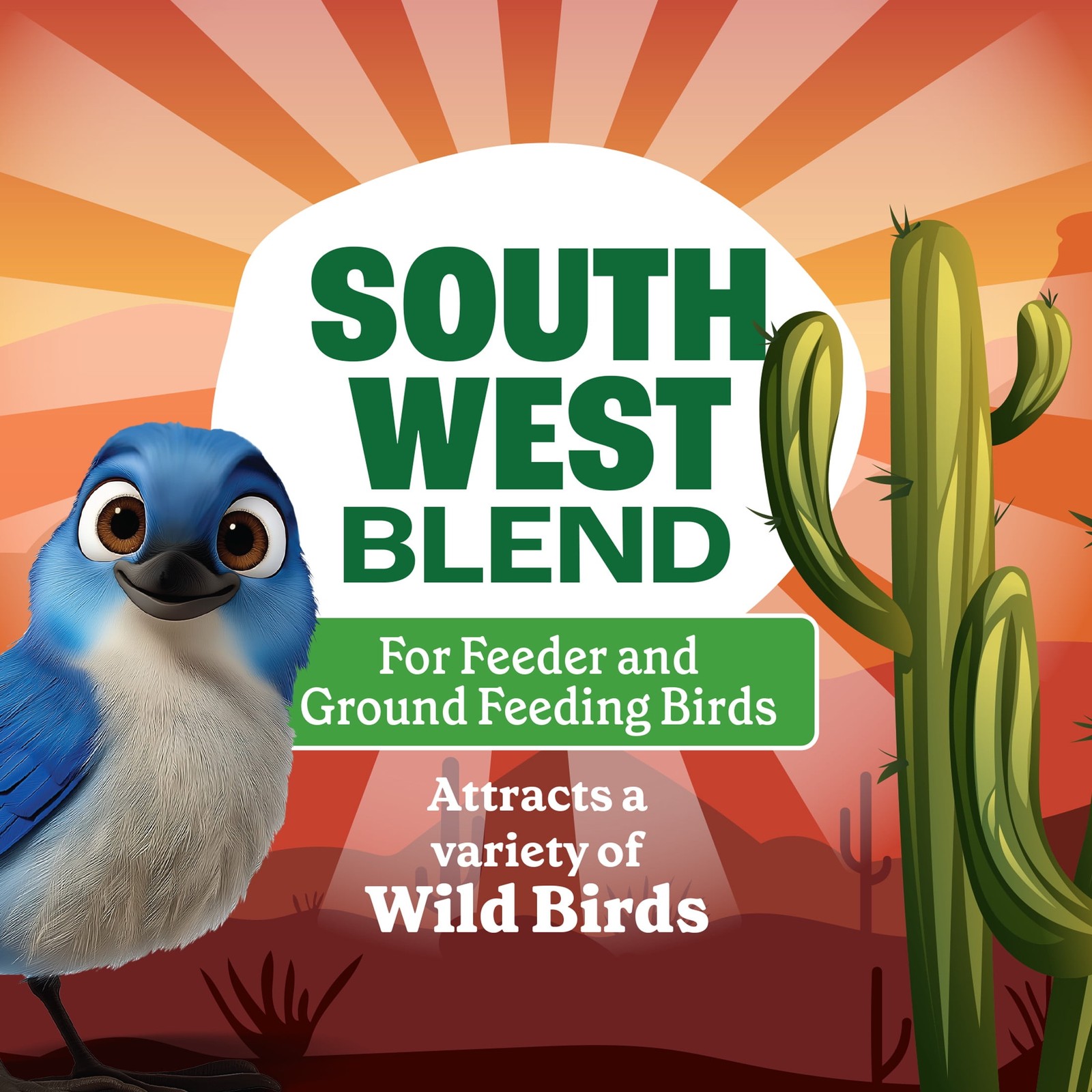 Pennington Southwest Blend Wild Bird Food, 10 lb., 1 Pack, Dry