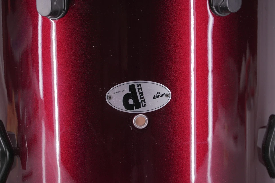 Serie d2 de ddrum 14" x 14" Floor Tom - Red Sparkle - Caja abierta - ENVÍO GRATUITO Foto 4 de 4