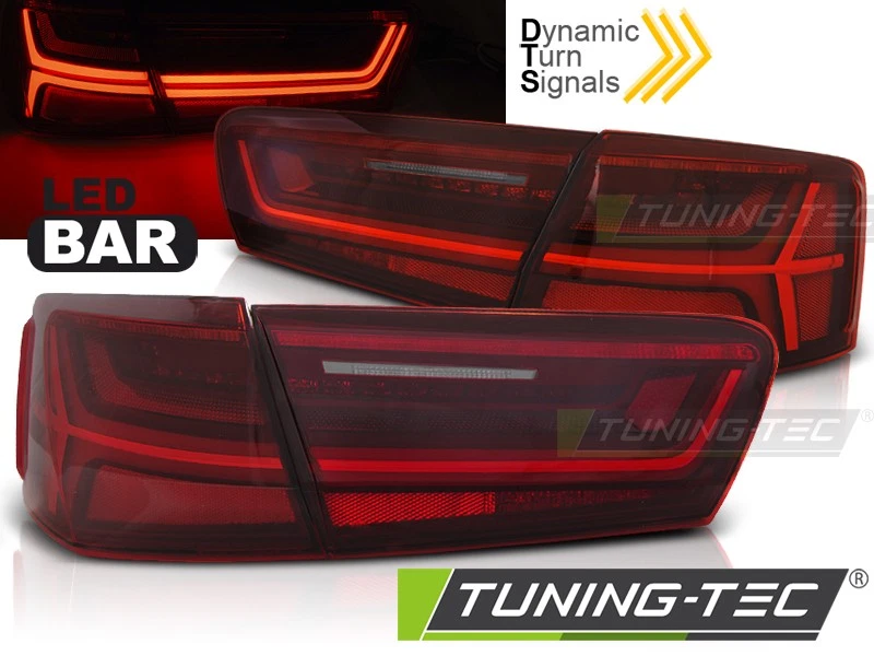LED Rückleuchten für Audi A6 4G C7 Limo Bj. 2011-2014 Rot dynamischer Blinker - Bild 2 von 4