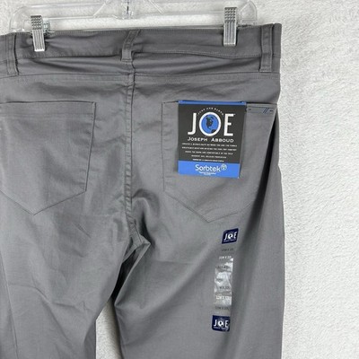 NEW Joseph Abboud Comfort Stretch Chino Pants Mens 34X32 Performance Slim Fit