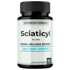 Sciaticyl Advanced Formula Support Capsules Nerve Health Pills 60Ct