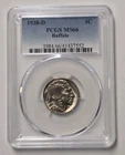 1938-D Buffalo Nickel PCGS MS66