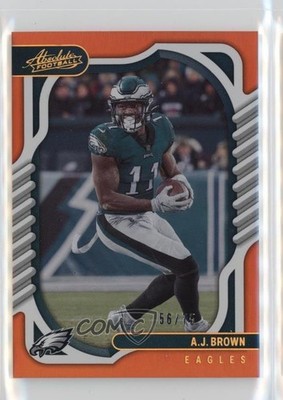 2022 Panini Absolute Spectrum Orange /75 AJ Brown #80 1k9t