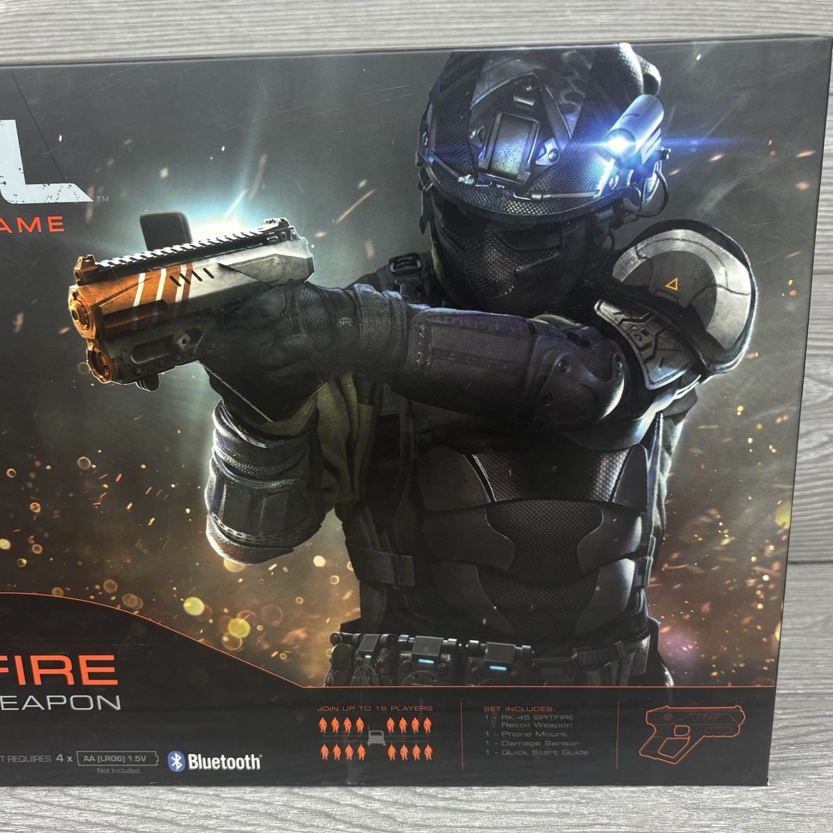 Recoil the World is Now Game RK-45 Spitfire Recoil Weapon Laser