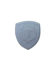 Applicazione FS Toppa Patch Termoadesiva Tessuto Scudetto Ricamo T 30x35 Mm 5344