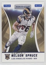 2016 Panini Rookies & Stars Two Star True Blue 5/49 Nelson Spruce #217 z7h