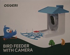 Osoeri Smart Bird Feeder Camera, Solar Powered, AI Bird Identification