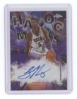 JALEN ROSE 2025-26 TOPPS CHROME UPDATE HAVOC MARKS PURPLE AUTO /75 Q1887