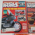 Cycle World 1988 Warrior 350 XR600R KATANA 1100 VLX FOURTRAX K100RS GSXR LOT (3) — photo 2