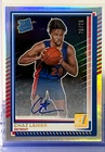 2025-26 Panini Donruss Chaz Lanier Rated Rookie Auto Pistons 75/75 #24