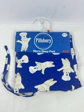 VTG Pillsbury doughboy Cotton Pajama Pants Men’s Size Small Sleep Pants NOS