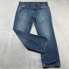 Levi's 559 Relaxed Straight Jeans Mens 36x32 Blue Medium Wash Denim Casual Loose