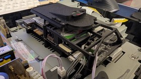 Sega Saturn Terraonion Mode W/ Fully Loaded HDD and Laser Bear 3D Printed Mount