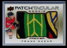 2024-25 Upper Deck Premier Rookie Patch-Taculars Logos Chest Frank Nazar Rookie