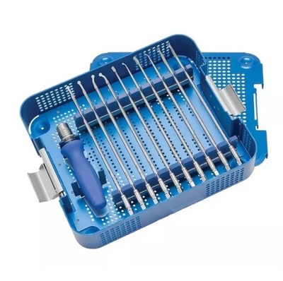 Bone Preparation and Tissue Elevator System Orthopedic Instrument Set