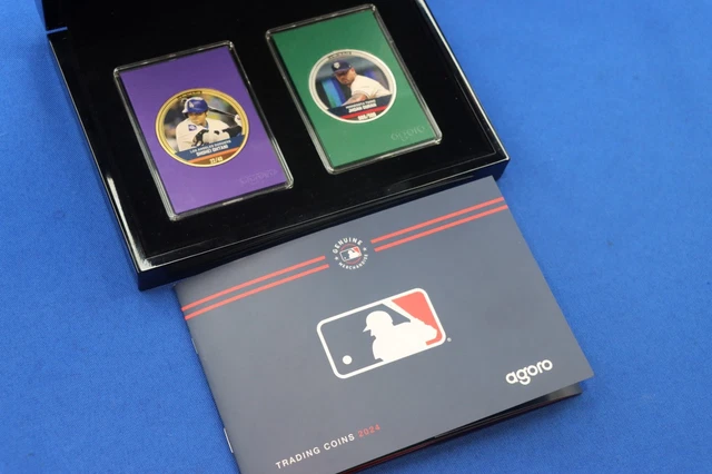 MLB 2024 Agoro Trading Coins SHOHEI OHTANI /40 & JHOAN DURAN /500 Fine Silver