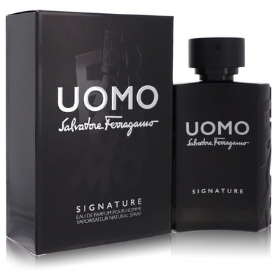Salvatore Ferragamo Uomo Signature by Salvatore Ferragamo Eau De Parfum Spray 3.