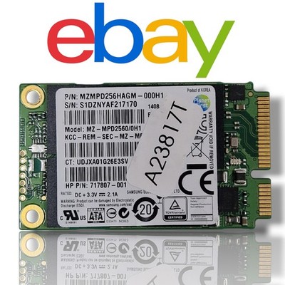   Samsung 256GB mSATA SSD | MZMPD256HAGM-000H1 | SATA III    #FF94