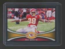 2012 TOPPS ERIC BERRY Black #ed 10/57    super rare   chiefs legend   hof ?