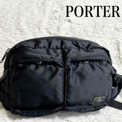 #ad #ad YOSHIDA Bag PORTER Tanker Waist Bag Body Bag Shoulder Bag Nylon Japan F S USED $147.40