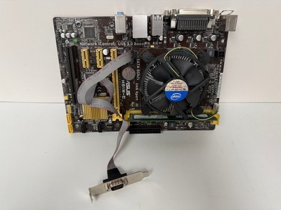 ASUS H81M-C MOTHERBOARD WITH PENTIUM 3.20GHZ CPU & 4GB MEMORY