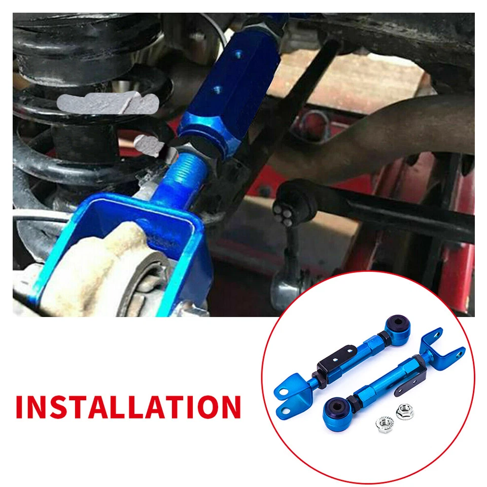 Kit de inclinación de brazo de control trasero ajustable para Honda CRV 02-06 Element 03-11 tracción delantera/AWD Foto 3 de 4