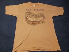 VTG Mount Rushmore T-Shirt L Single Stitch Made In USA South Dakota Tee