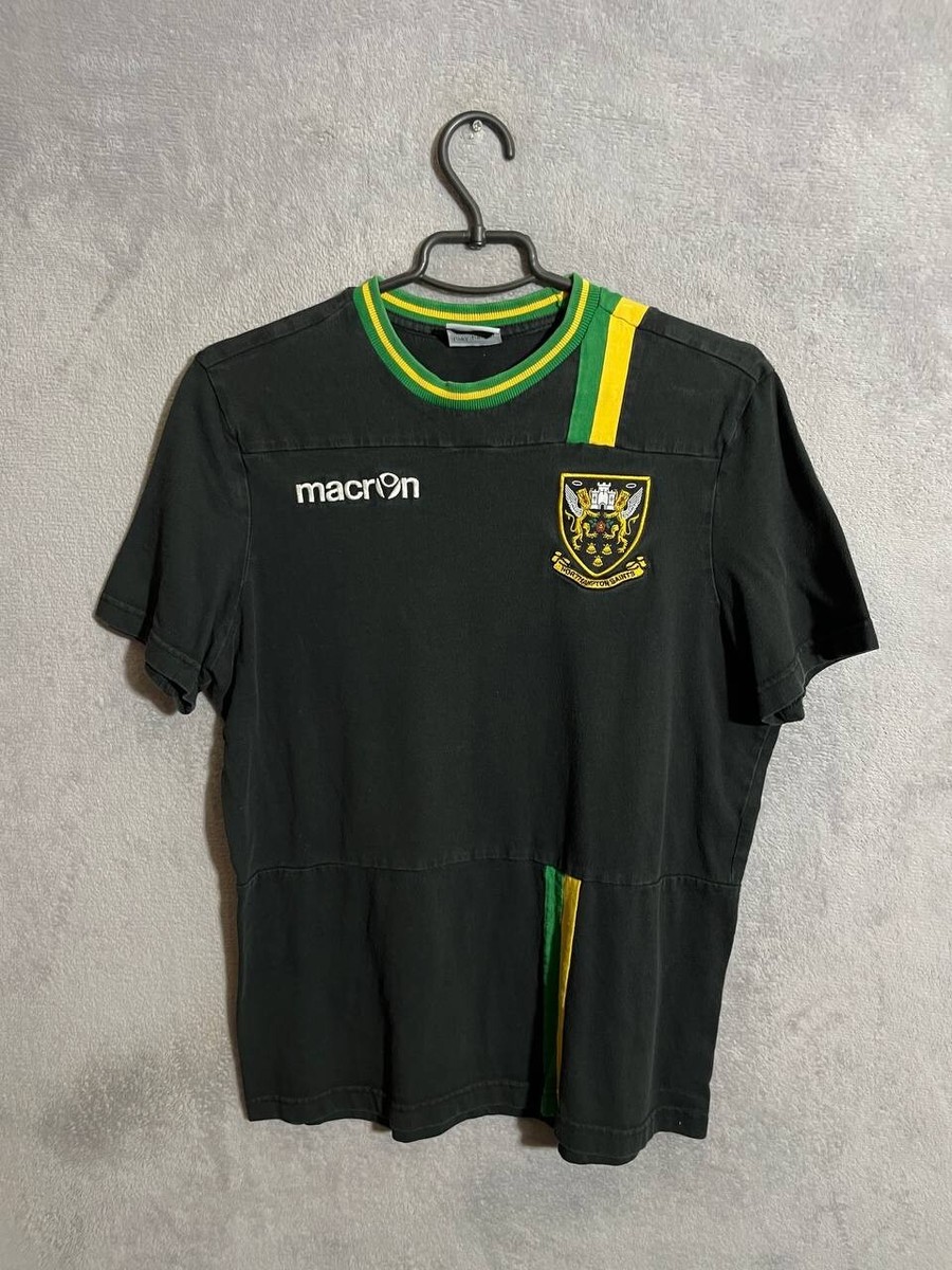 Macron ラグビー　ノーサンプトン・セインツ　トレーニングT　アジアM Northampton Saints Training Jersey Rugby Union Shirt Macron Men