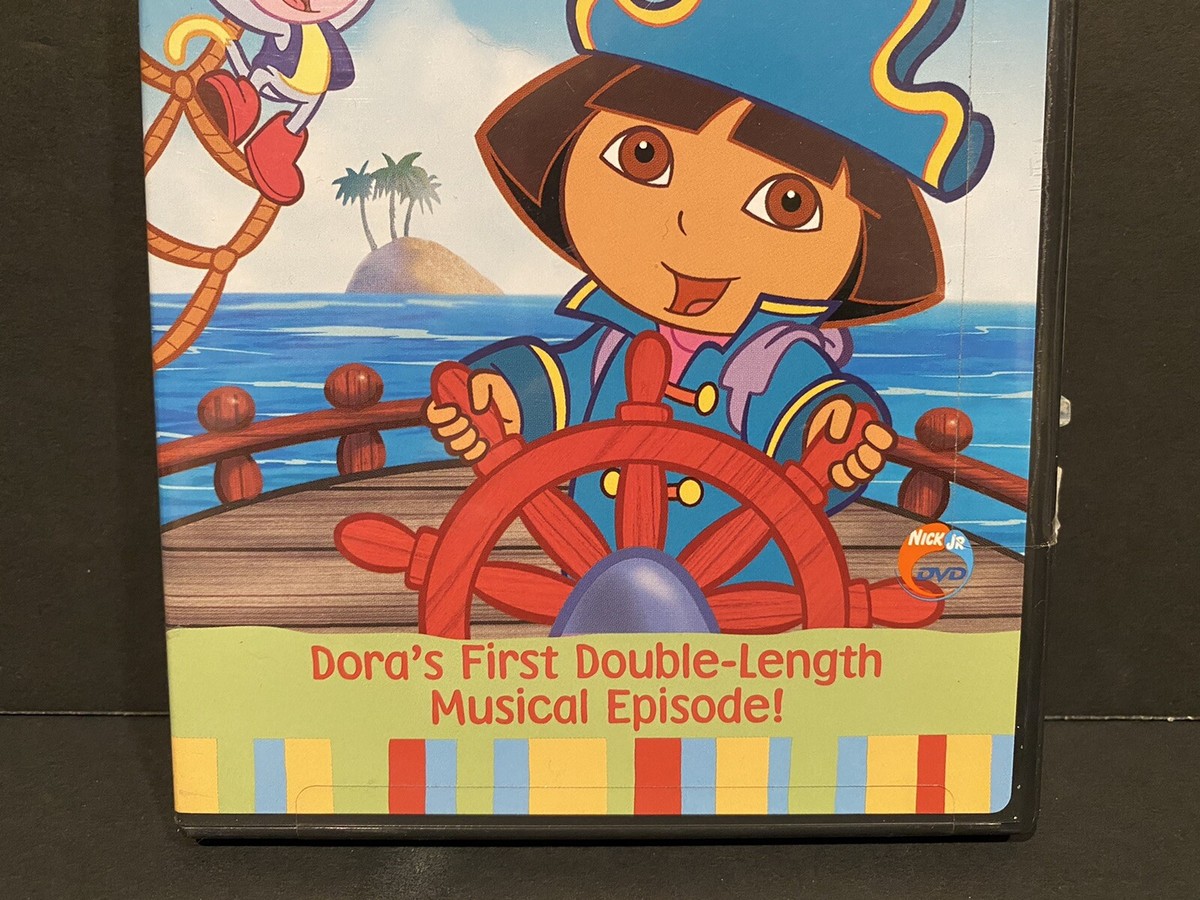 Dora the Explorer Pirate Adventure DVD, 2004 Nick JR. Viacom DVD